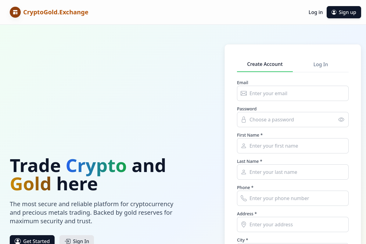 CryptoGold.Exchange  Review: THIS IS A SCAM? (Crypto Gold)