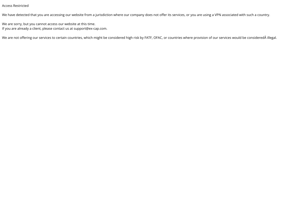 Ex-cap.com  Review: THIS IS A SCAM? (Ex Cap)