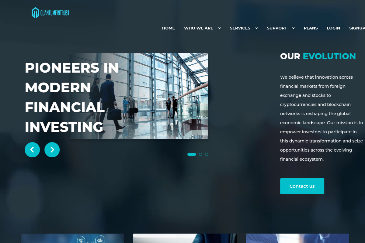 QUANTUMFINTRUST.COM Review: THIS IS A SCAM? (QUANTUM FIN TRUST)